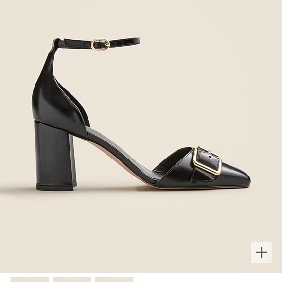 J Crew Maisie buckle heels in Italian leather CC053 - Picture 2 of 6